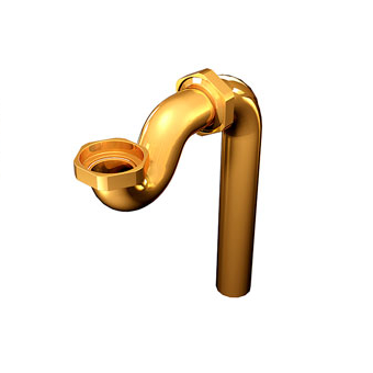 Сифон для ванны Леонесса, Венеция (золото)
