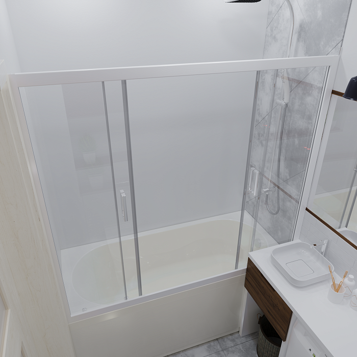 шторки на борт ванны Шторка на борт ванны Осейро