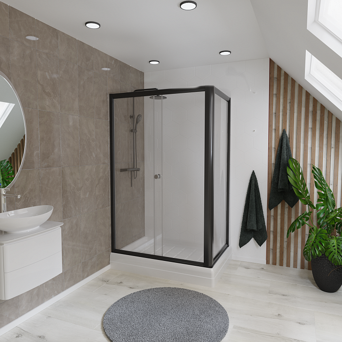 душевые углы и ограждения Душевой угол Верчелли низкий поддон