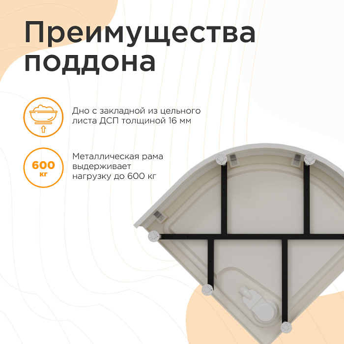 поддоны Поддон Берген Радиальный