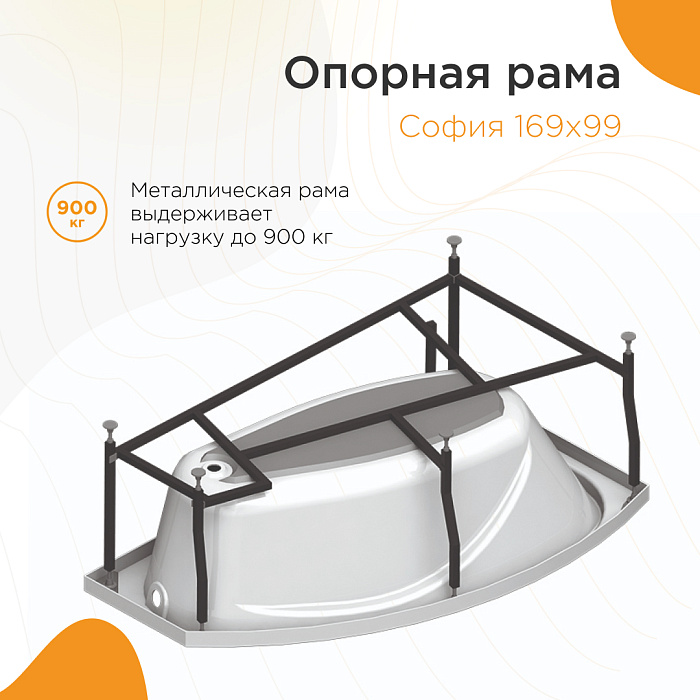 опорные рамы София каркас для ванны