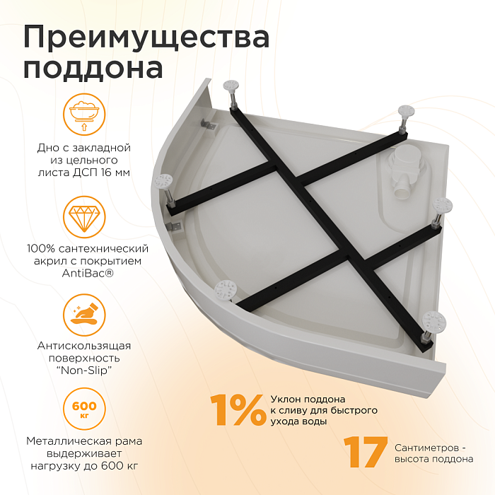 поддоны Поддон Берген Радиальный