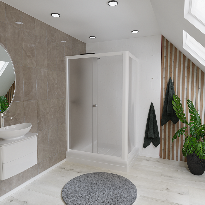 душевые углы и ограждения Душевой угол Верчелли низкий поддон