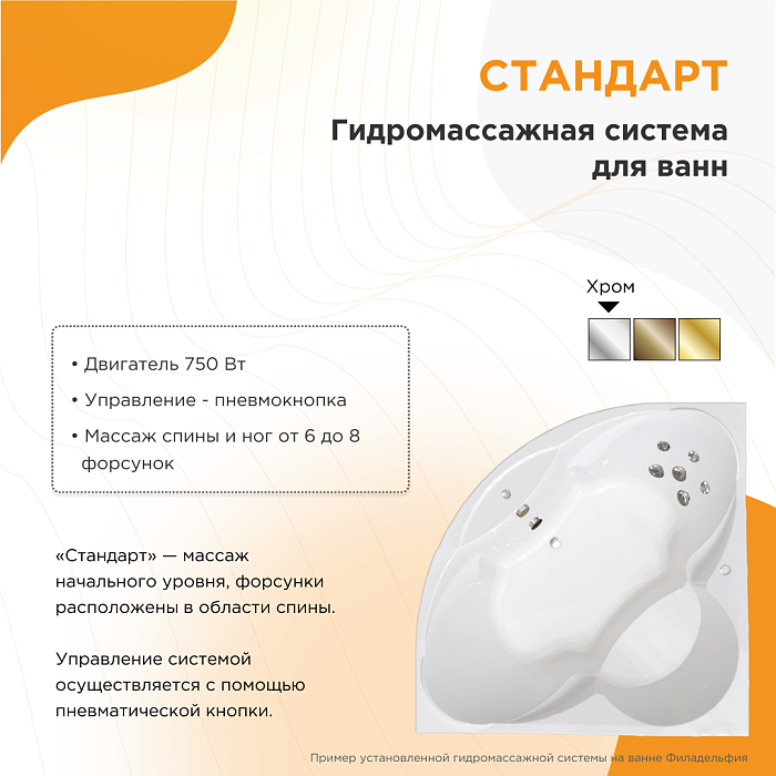 гидромассажные системы Гидромассаж "Стандарт"